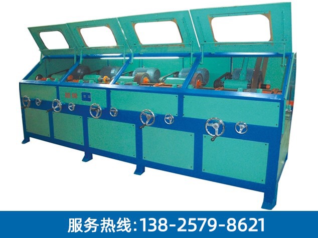 五組環保圓管自動拋光機